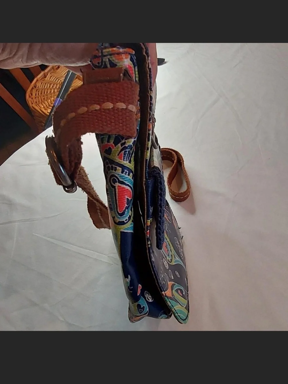 Sakroots Love Song Flap Crossbody Organizer Bag - EXCELLENT CONDITION